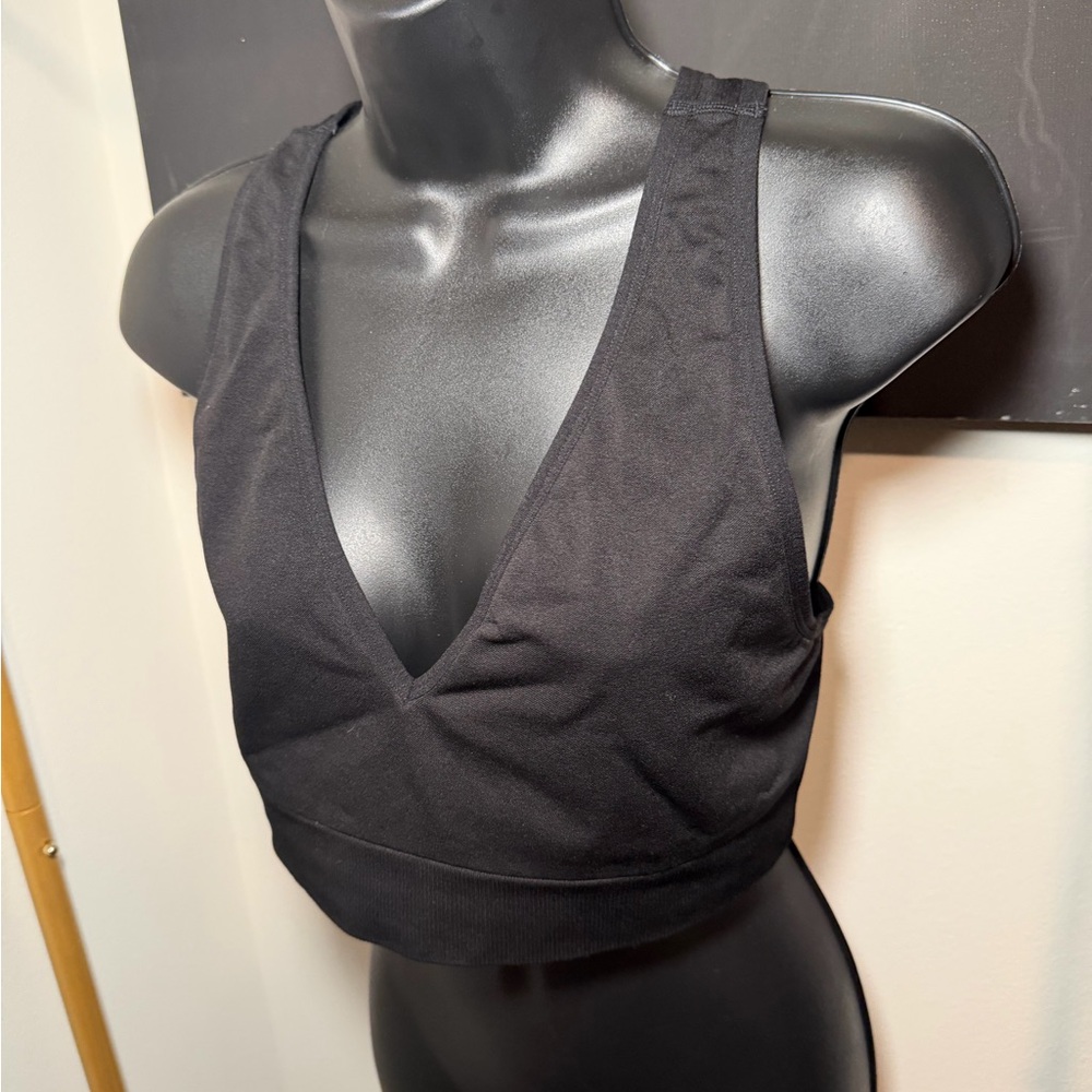 Victorias Secret Pink Black Women's Sports Bra - Picture 7 of 9